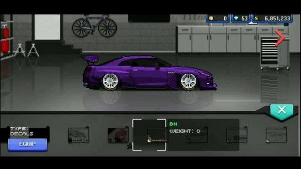 Nissan GT-R Pro league Build | Pixel Car Racer | 3100+ HP