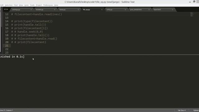 Python File Operations смотреть онлайн