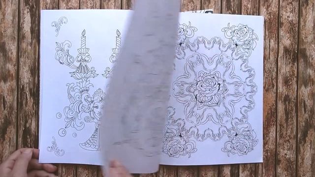 Обзор раскрасок Алиса в стране чудес/ Щелкунчик/ Красавица и чудовище/ Сказки в деталях/ Арт-терапи смотреть онлайн