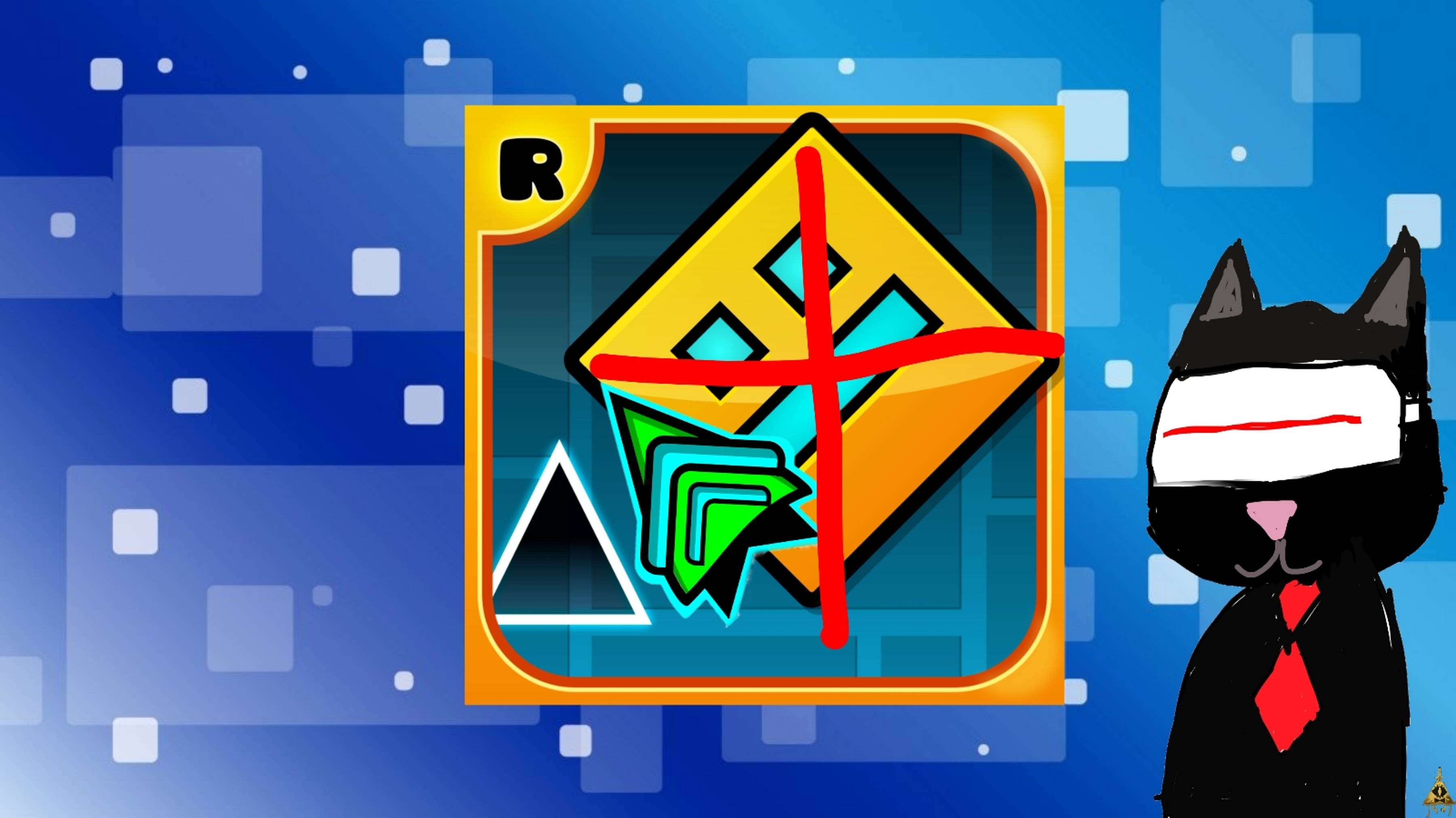 Прохожу Geometry Dash ВОЛНОЙ! |Black cat смотреть онлайн
