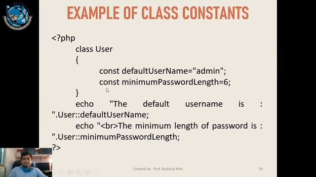 Class Constants in PHP | What is object-oriented programming (OOP) | In Gujarati. смотреть онлайн