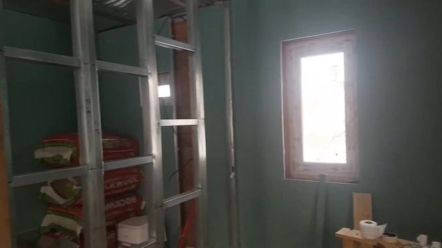 Монтаж гипсокартона в деревянном доме