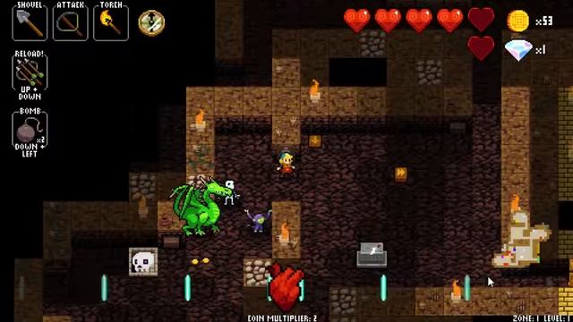 Crypt of the Necrodancer - Level 1-1 смотреть онлайн