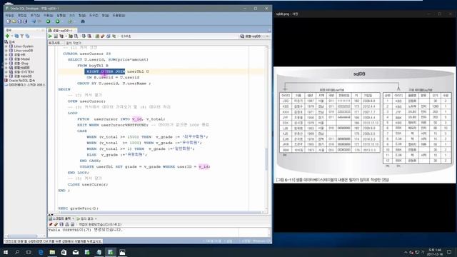 이것이 오라클이다 - 10장 4교시 : [Oracle] 커서, 패키 смотреть онлайн
