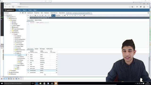 Banco de Dados em Java - Aula 10 - Testando a classe DAO смотреть онлайн