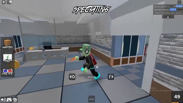 человек умывальник в Roblox Murder Mystery #1 смотреть онлайн