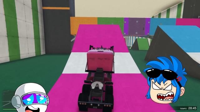 GTA 5: ¡RPG vs CAMIÓN PINCHO! ? Los COMPAS смотреть онлайн