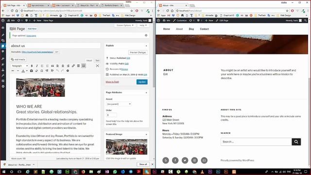 trainers 3 - how to create wordpress new page and add menu item urdu смотреть онлайн