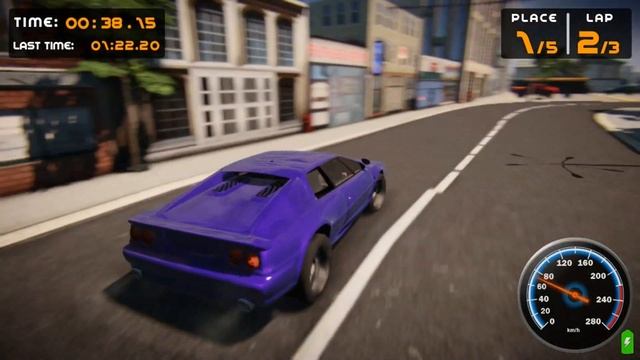 OCEAN CITY RACING Redux Gameplay [PC] смотреть онлайн