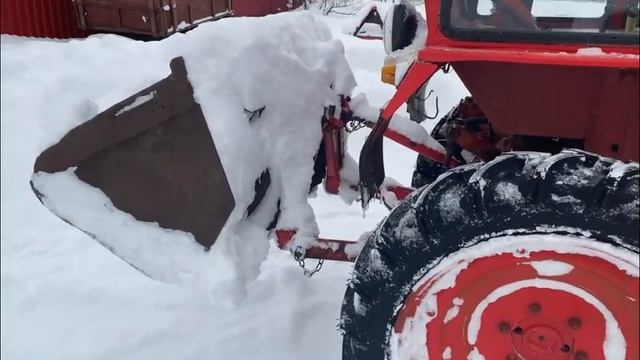 Отвал трактора Т25 смотреть онлайн