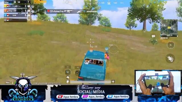 GAMEPLAY REDMI NOTE 9 WITH HANDCAM ‼️ 4 FINGER PLAYER FULL GYRO | PUBG Mobile смотреть онлайн