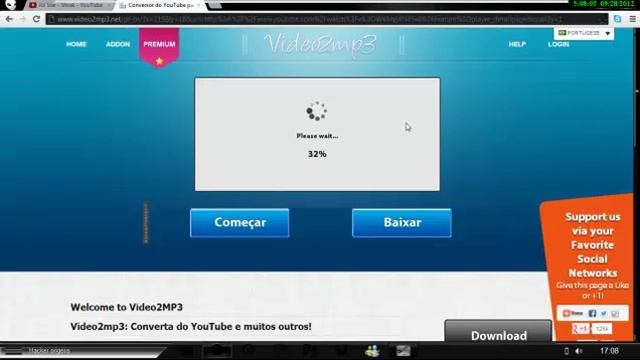 Como baixar apenas o audio de um vídeo do youtube (HD) смотреть онлайн