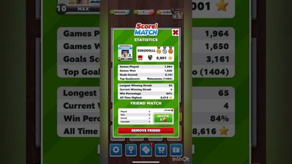 SCORE! MATCH GAME ⚽️? AFTER UPDATE ( Add friends and play with friends by sharing CODE ??