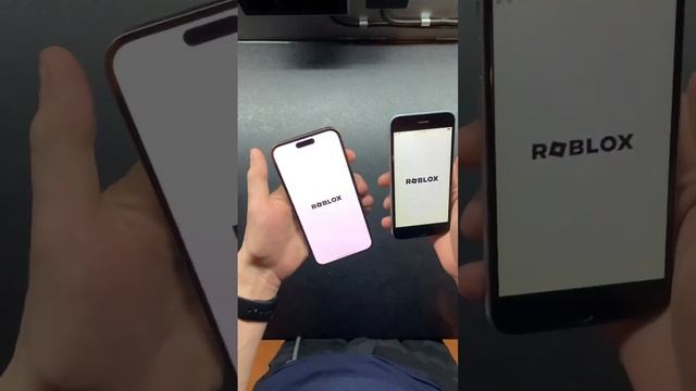 Roblox speed test iPhone 6 vs 14 pro max #iphone #roblox смотреть онлайн