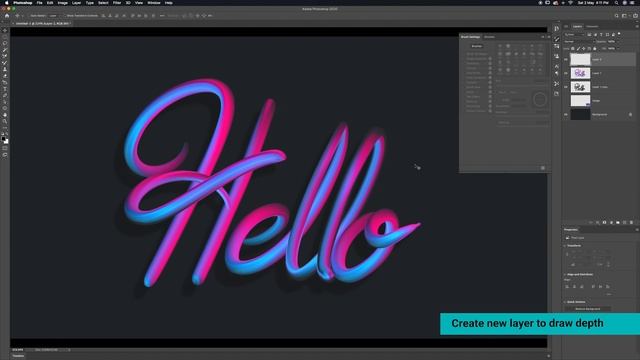 Mixer Brush : Photoshop tutorial смотреть онлайн