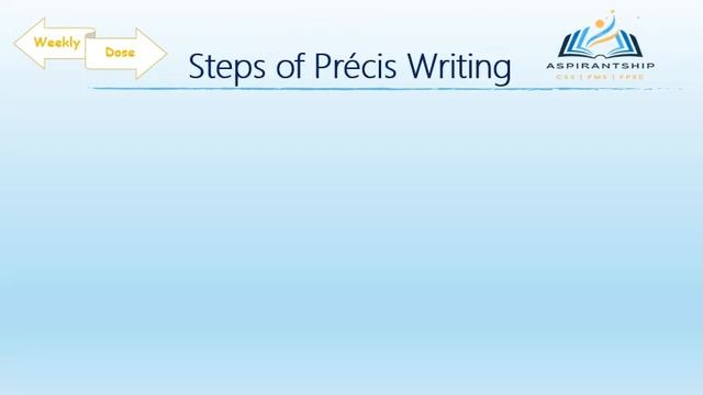 HOW TO WRITE PRECIS | Do's and Don'ts | For CSS, PMS, UPSC and Other Competitive Exams смотреть онлайн