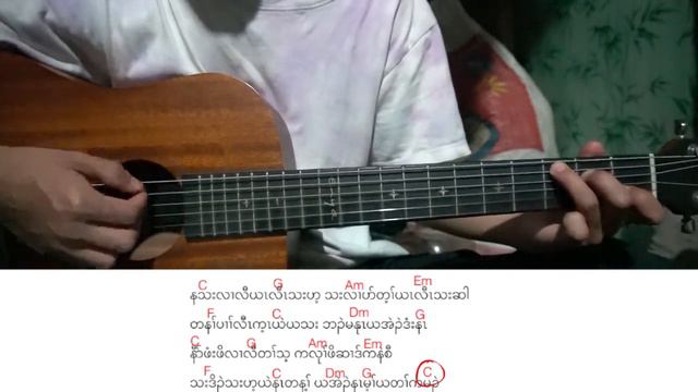 karen Song Ba Lee Naw - Hser Hser Htoo (guitar chords) смотреть онлайн