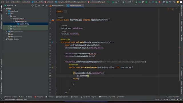 Day 09) RadioGroup & Radio Buttons in Telugu |Android Tutorials | AndroIndian смотреть онлайн