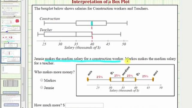 Ex 2: Compare Two Box Plot Values смотреть онлайн