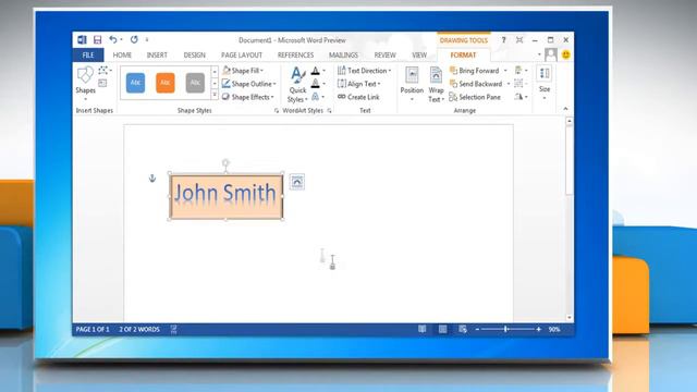 How to edit a WordArt Object in MS Microsoft® Word 2013 смотреть онлайн