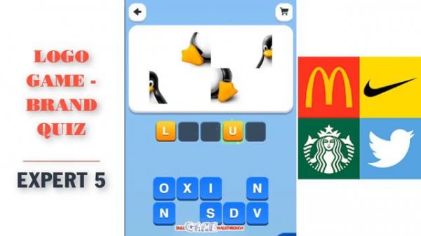 Logo Game - Brand Quiz Expert 5 - Walkthrough | SkillGameWalkthrough