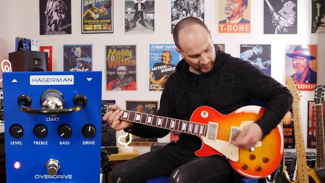 The Hagerman Tube Overdrive Pedal - Loaded With A Mullard 12AX7!