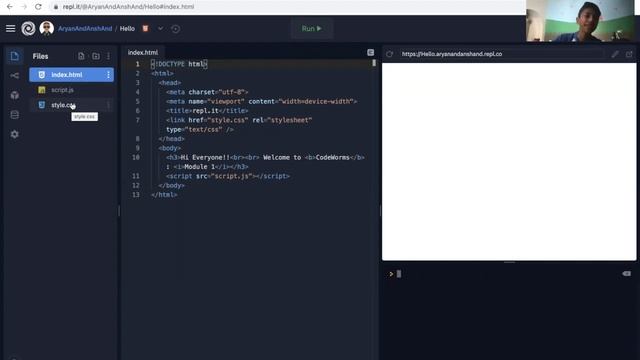 Setup Repl.it смотреть онлайн