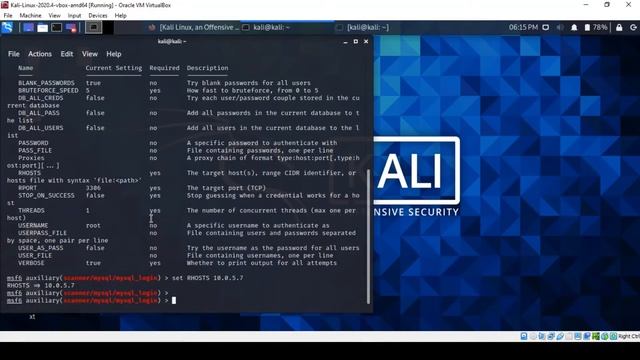 Hacking Metasploitable2 with Kali Linux - Exploiting Port 3306 MySQL смотреть онлайн