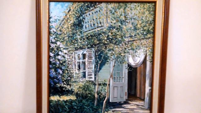 Картина «Старая дача» / The painting "The old cottage" Art Gallery смотреть онлайн