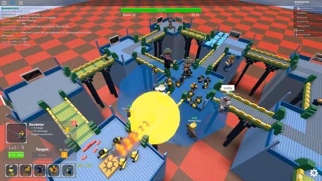 NEW ROCKETER TOWER/EMOTES | Tower Defense Simulator ROBLOX смотреть онлайн