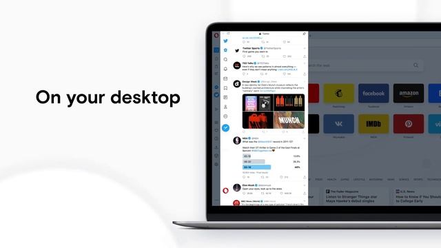 Get a better view of Twitter with Opera browser смотреть онлайн