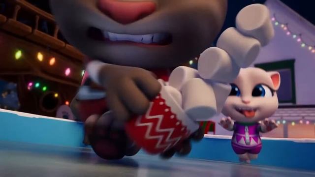 Christmas Party - Holidays in My Talking Tom Friends’ house. ?? (NEW GAME TRAILER ) Reversed Cartoo смотреть онлайн