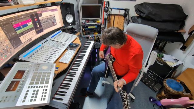 Pitchbends und Dive-bombs mit Controller steuern guitarrig pro 7 und Epiphone extura prophecy смотреть онлайн