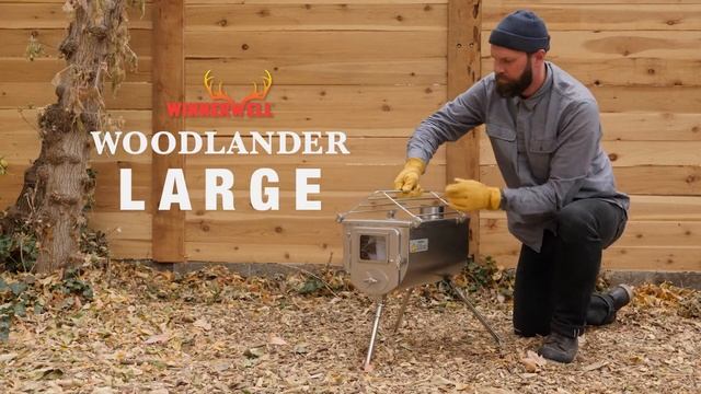 Winnerwell Woodlander Large - Portable Wood Burning Stove смотреть онлайн