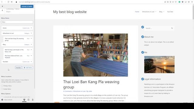 How To Customize Menus On Astra On The Free Astra Theme смотреть онлайн