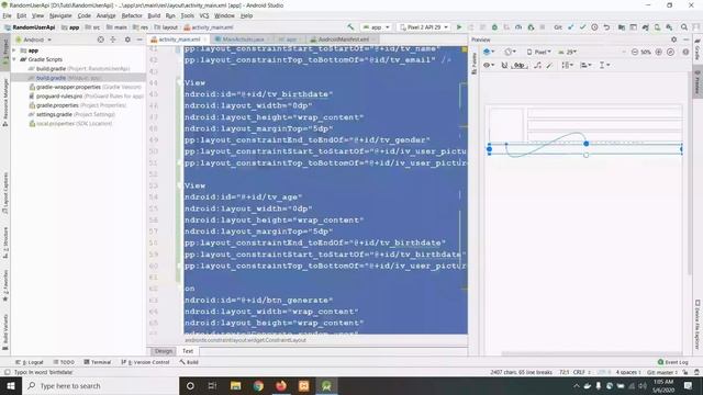 Implementing a REST API in Android Part 3 | Generate Random User App смотреть онлайн