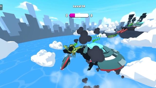 TERRIFYING MONSTER Unlocked and It Destroys Everything in Kaiju Run смотреть онлайн