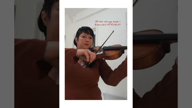 ALL FOR STRINGS BOOK I No 94/95/96/97 ADULT BEGINNER VIOLINIST смотреть онлайн