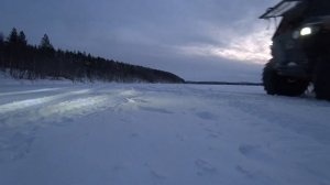 Вездеход Ветер . как он едет и  первые впечатления зимой