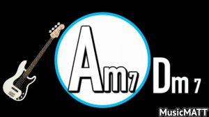 BLUES BACKING TRACK 76 BPM A MINOR 7 BASS LESS