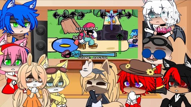 Sonic Characters React FNF VS Mario’s Monday Night Massacre // GCRV // PART 2 смотреть онлайн