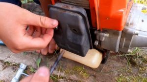 Эксперимент: что будет если открутить глушитель от триммера