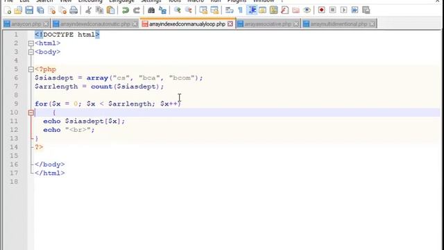 php array constructs смотреть онлайн
