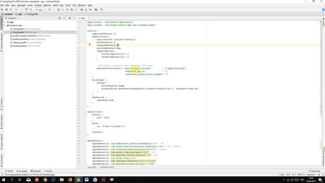Как изменить целевой уровень API приложения смотреть онлайн