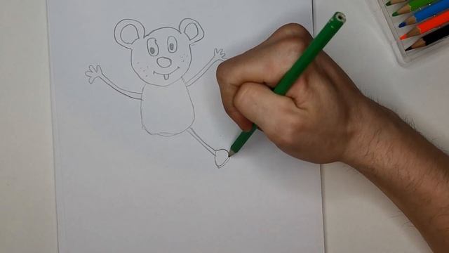 Рисуем Мышку Гошу смотреть онлайн