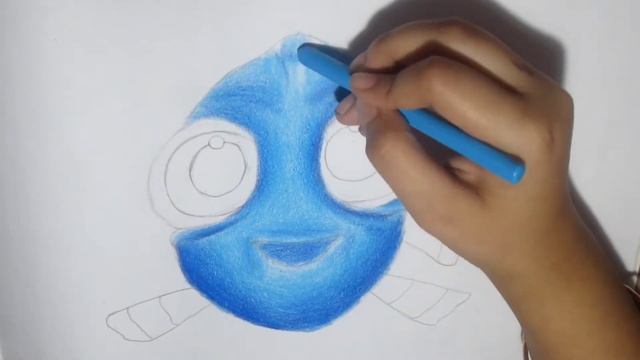 Baby Dory from Finding Dory drawing tutorial| #art #drawing #dory #dorydrawing #sketch #realistic смотреть онлайн