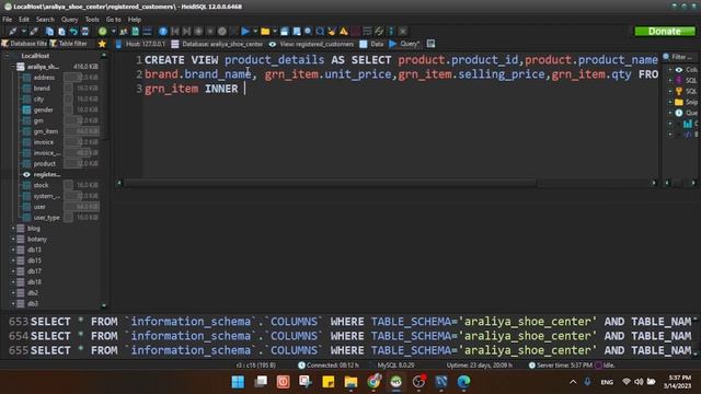 Create SQL View Query to suit the given requirements смотреть онлайн
