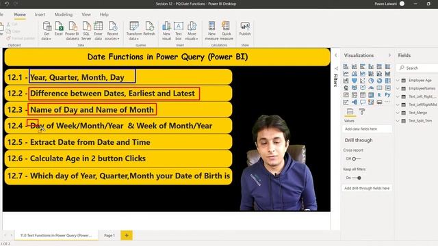 12.0 Date Functions in Power BI (Power Query) | By Pavan Lalwani смотреть онлайн