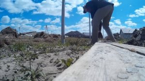 Забор из профнастила своими руками.  Часть 3. Фундамент под забор