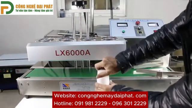 Máy dán màng Seal LX600A смотреть онлайн